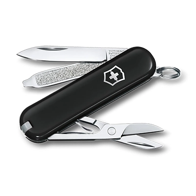 Navaja Victorinox Classic SD Dark Illusion 0.6223.3G Negro