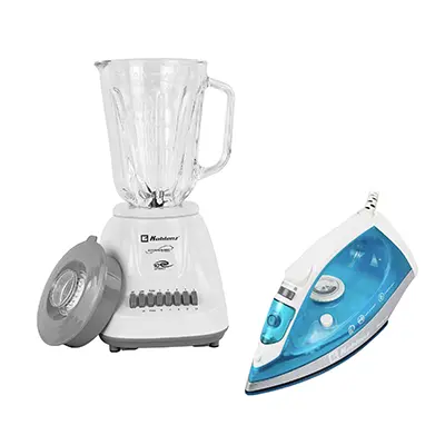 Licuadora Gourmet Koblenz LKM-5910 VB + Plancha de Vapor