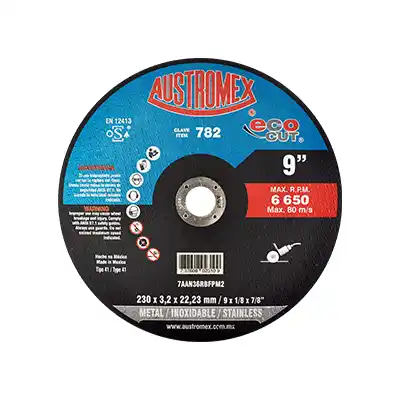 Disco de Corte Metal Inox Austromex EcoCut 782 9pul