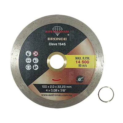 Disco de Diamante Corte Loseta Austrodiam 1545 4pul