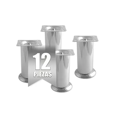 Patas para Sofá Muebles Handy Home B140 12pzas 80mm