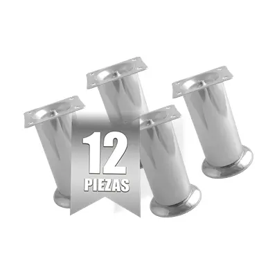 Patas para Sofá Muebles Handy Home B140 12pzas 100mm