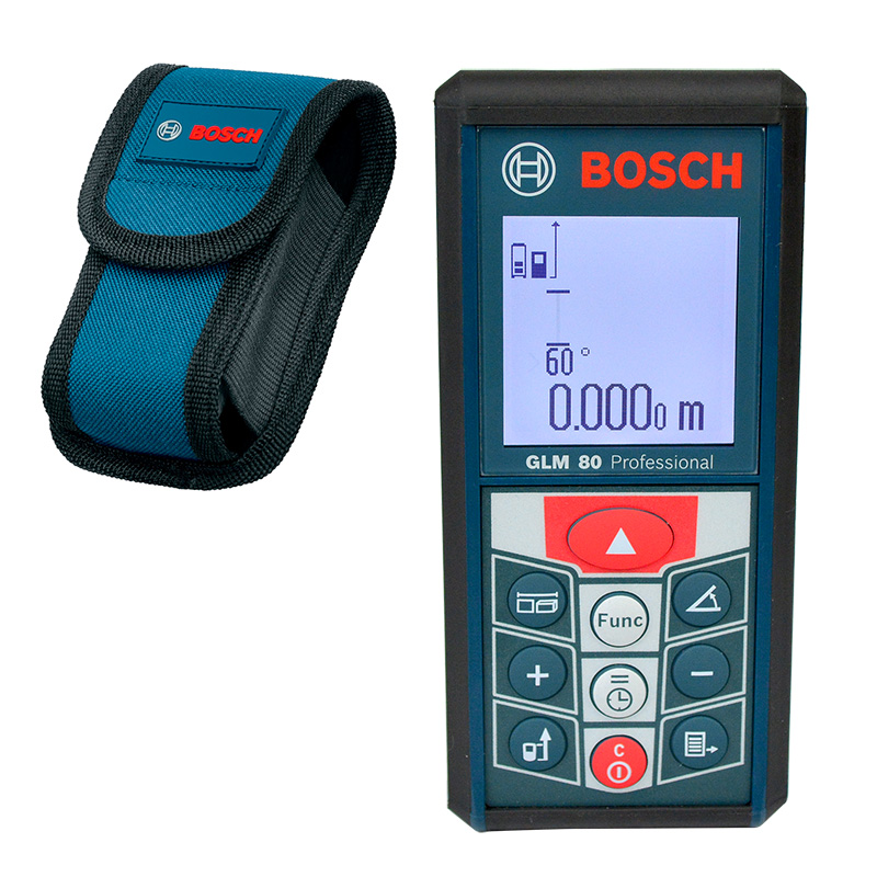 Medidor Laser de Distancia Marca: Bosch Modelo: GLM 80 - QCLAB - Defelsko -  Magnaflux