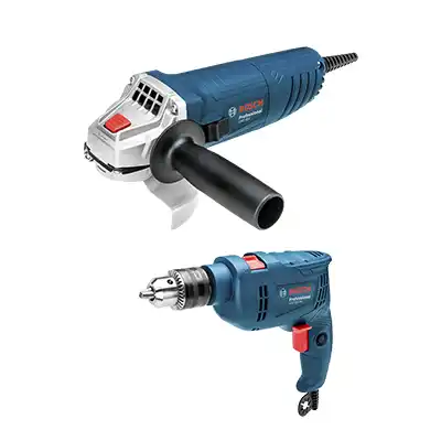 Rotomartillo Bosch GSB 550 RE  Miniesmeriladora 4-1/2 pulg