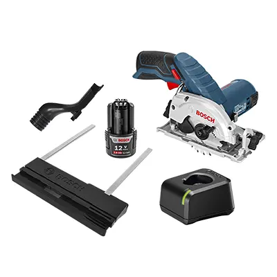 Sierra Circular Bosch GKS 12V-26 12V + Batería Y Cargador