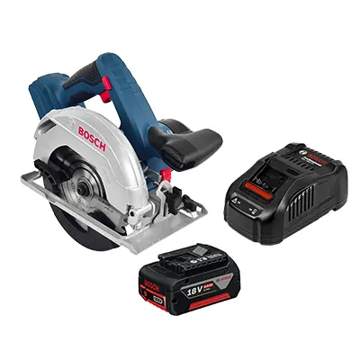 Sierra Circular Inalámbrica Bosch GKS 18V-57 18V + Batería
