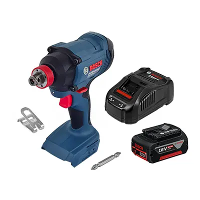 Llave de Impacto Inalám Bosch GDX 180-LI + Batería 4.0 Ah