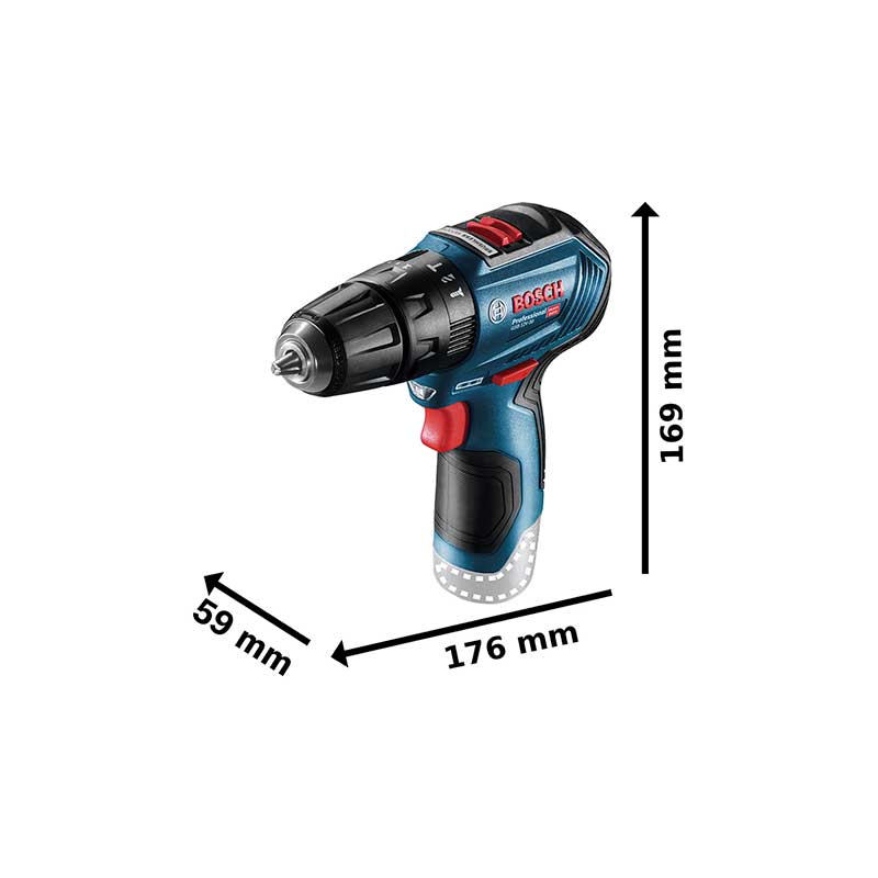 06019G9102 Rotomartillo inalámbrico Bosch GSB 12V-30 12V SB – Bosch Store  Online