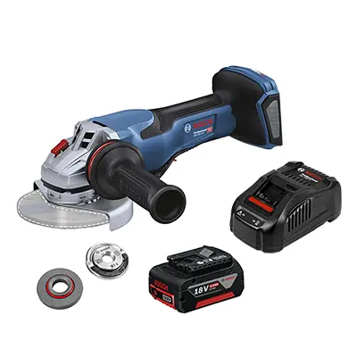 Esmeriladora Brushless Bosch GWS 18V-15 P +Batería Cargador
