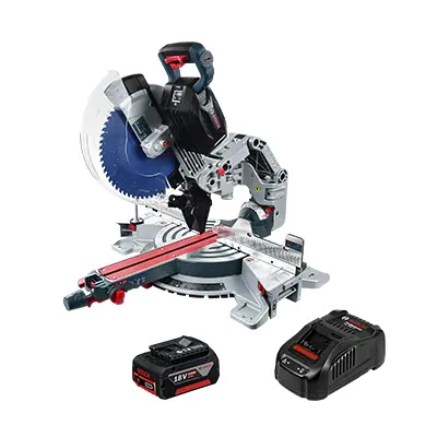 Sierra Inglete BL Bosch GCM 18V-305 GDC + Batería y Cargador