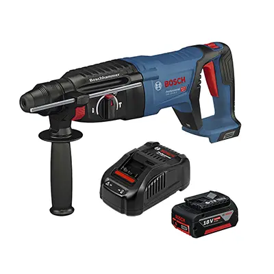 Martillo Perforador SDS Plus Bosch GBH 18V-26 D + Batería