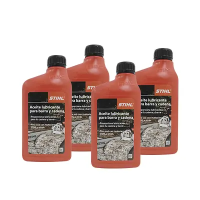 Aceite para Cadena Barra Motosierra Stihl 0.94 L 4pzas