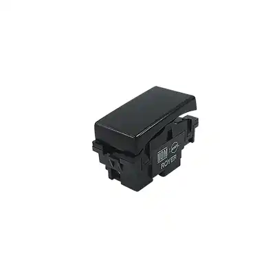 Apagador Sencillo 1 Módulo Royer 100-6211BK Negro