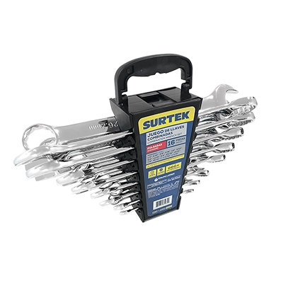 Llaves Combinadas Pulgadas Surtek 1051R 16pzas