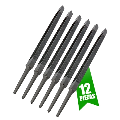 Lima Triangular de 6 pulg para machete PM-6 Nicholso 12pzas