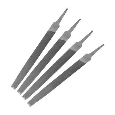 Lima Plana Lisa Fina Nicholson 03632NN Doble Corte 8pul 4pz