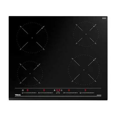 Parrilla Vitrocerámica Inducción Teka Total Izc 64010 Mss BK