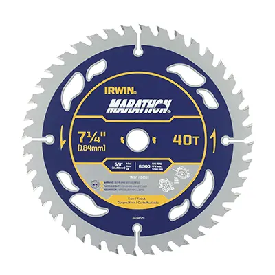 Disco Sierra Circular Irwin Marathon 14031 7-1/4 Pulg