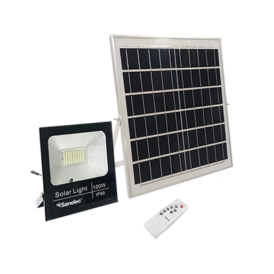 Reflector LED Panel Solar 100W Sanelec 1410 1100lm Luz Fría