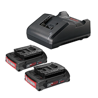 Kit Bosch de 2 Baterías 18V 2.0Ah + Cargador GAL 18V-20