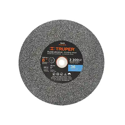 Rueda Abrasiva para Esmeril Truper 16411 8 Pulg