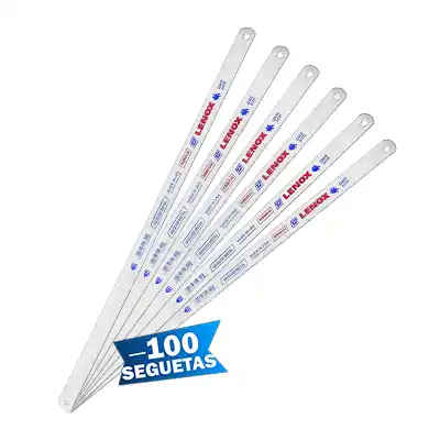 Hoja de Segueta T2 Bimetal Lenox 224HE Paq 100pzas