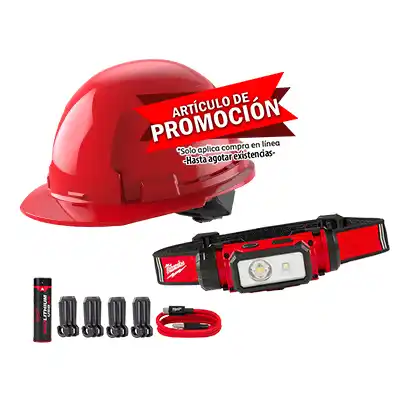 Lámpara para Casco USB Milwaukee 2163-21 Casco de Seguridad
