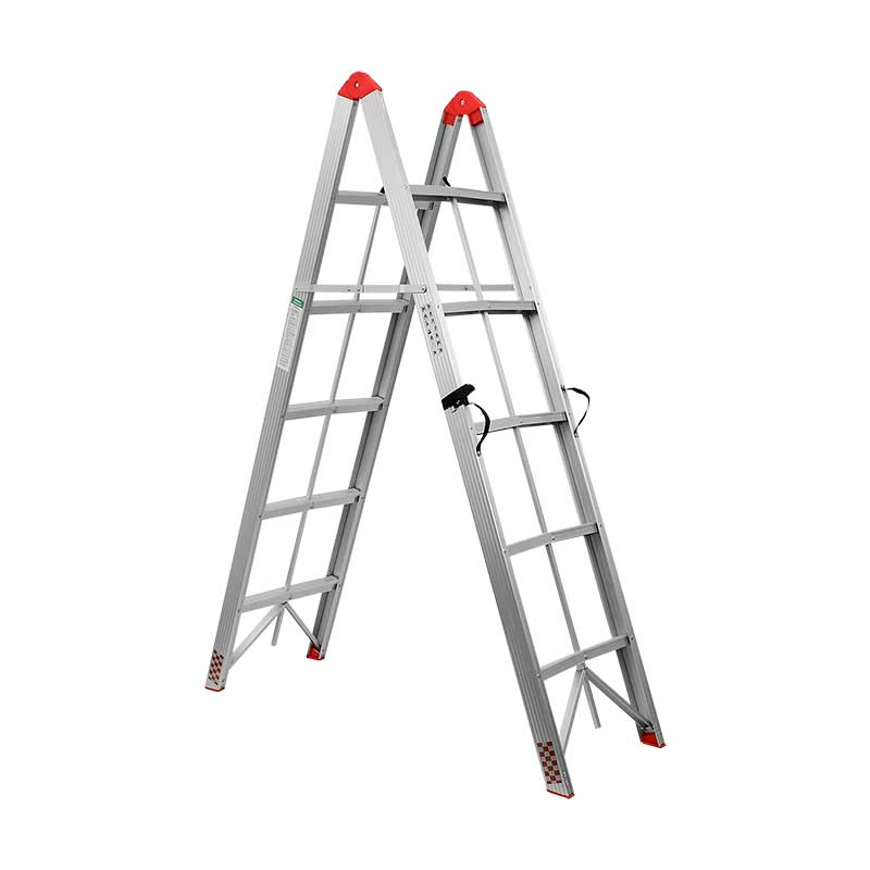 Escalera De Aluminio Plegable 5 Escalones KLD 102 cmts - Tijera - Escaleras