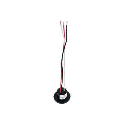 Receptaculo Para Fotocelda Tork 2224-2 con Cable 14AWG 25cm