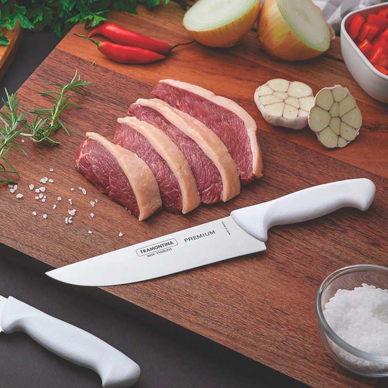 cuchillo para carne 10 blanco
