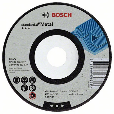 Bosch Profesional 2608602535 Estándar para disco de corte de diamante de  cerámica, plata/gris, 4.331 in