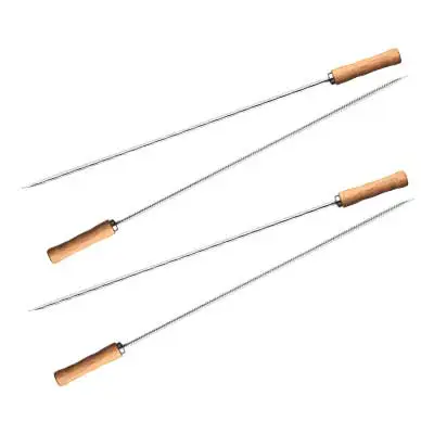 Espadas Brasileñas Pinchos Tramontina 85 cm 4pzs Acero Inox