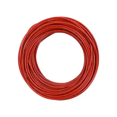 Cable THHW-LS ROHS Iusa 267290 Rojo Cal.14 AWG Rollo 50m