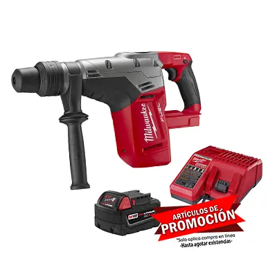 Rotomartillo SDS Max M18 FUEL Milwaukee 2717-20 + Batería