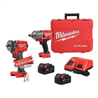 Llave de Impacto M18 FUEL ONE-KEY + Llave Impacto Milwaukee