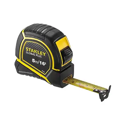 Flexómetro Cinta Métrica Stanley Global Plus 30-615M 5m