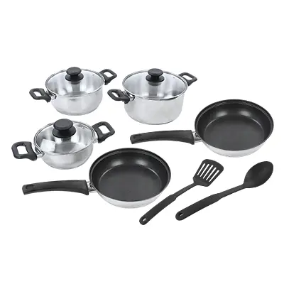 Batería de Cocina Acero Inoxidable Tramontina 32300/409 10pz