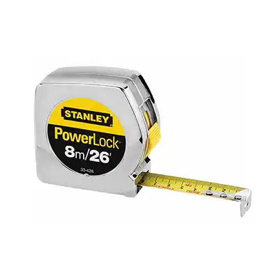 Flexómetro Cinta Métrica Stanley PowerLock 33-428 8m