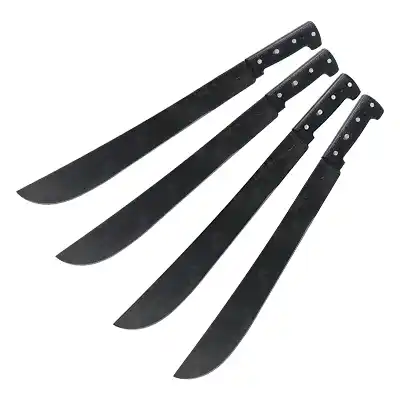 Machete de 18 Pul Gavilán 152KN-18 Negro Natural 4pzas