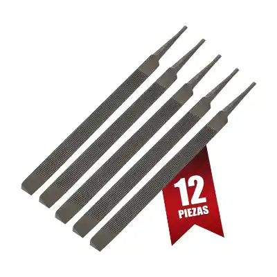 Lima Triangular Pesado Gavilán 34151 6 Pul 12pzas