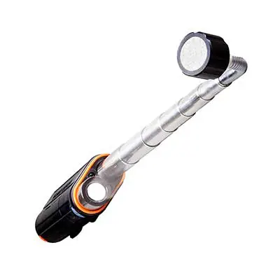 Herramienta telescópica con luz LED e imán