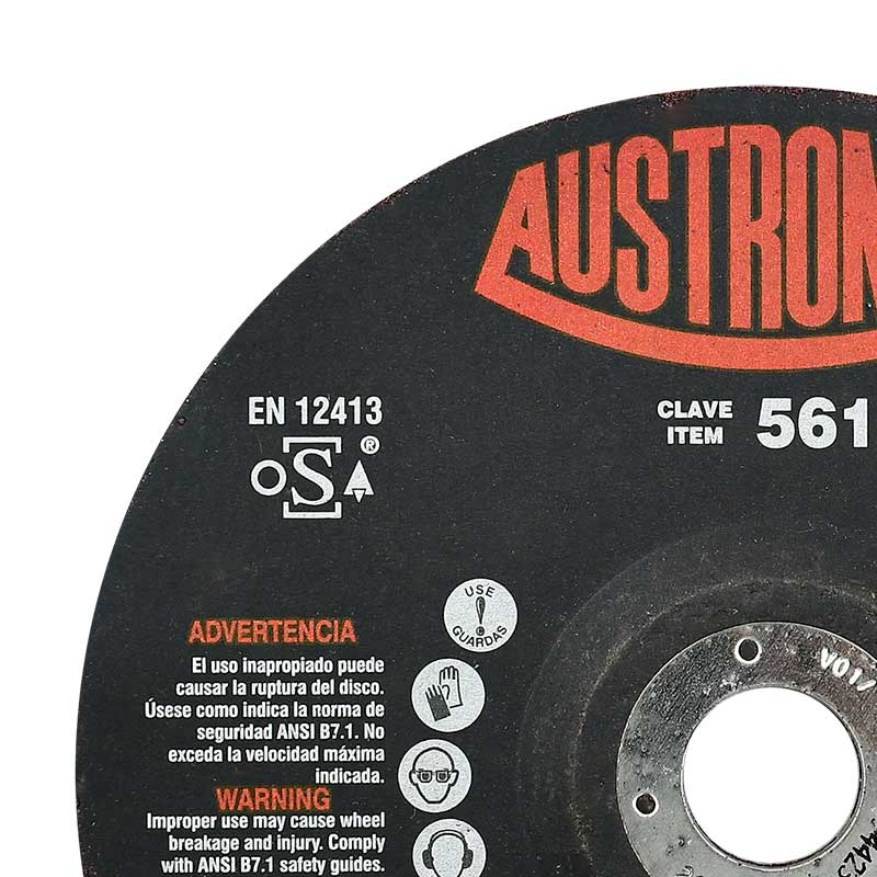 Disco para Desbaste de Metal Austromex 561