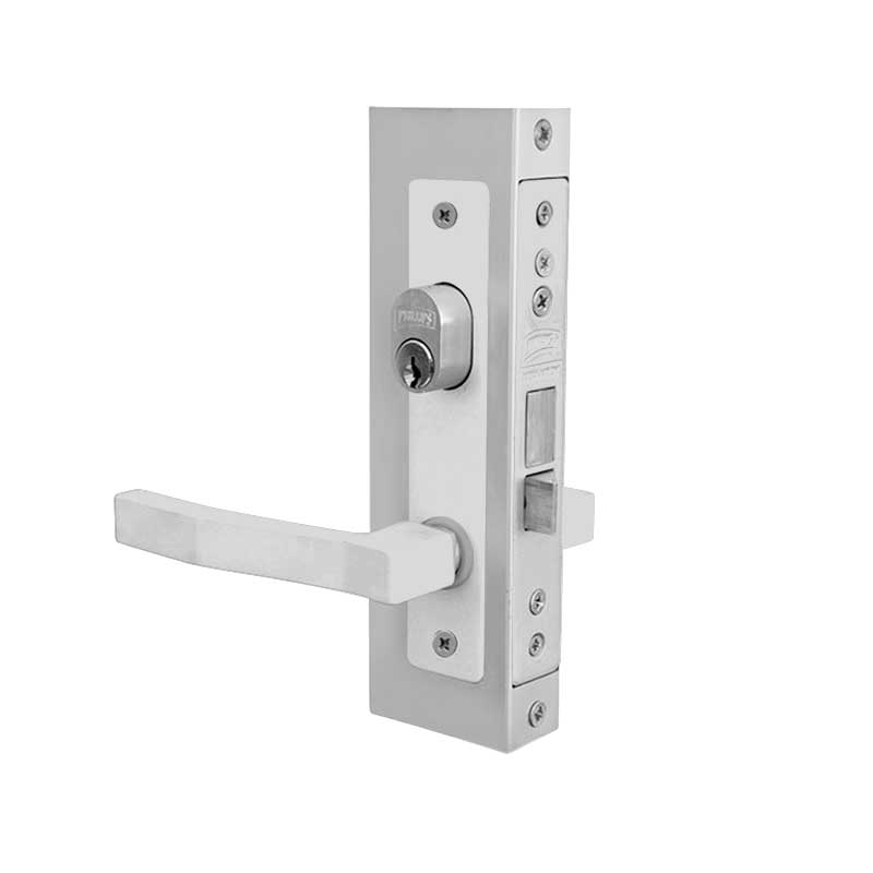 Cerradura para puerta residencial aluminio blanco 550 Phillips