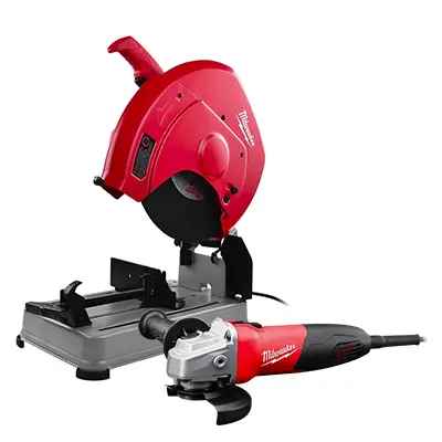 Miniesmeriladora Milwaukee 6130-33 + Cortadora de Metales