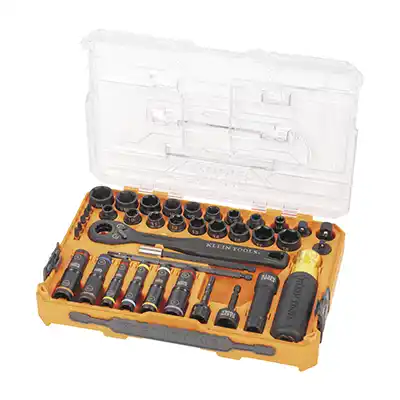 Juego Dados de Impacto SAE Metric Klein Tools 65500KNECT 39p