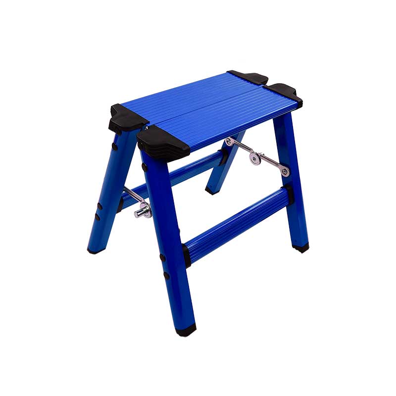 Delxo Taburete plegable de 18 pulgadas en azul rey, 1 paquete de taburete  plegable de alta calidad para adultos, taburete plegable portátil de