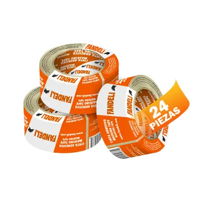 Cinta Masking Tape Multiuso Fandeli 72720 48mmx50m 24pzs