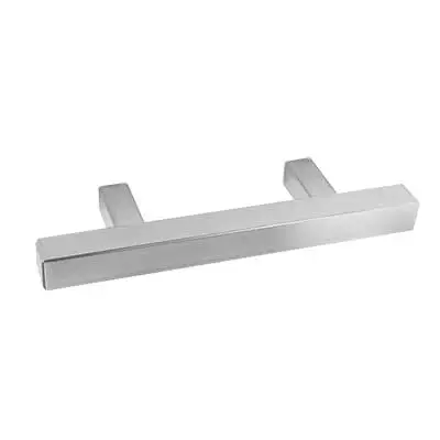 Jaladera de Barra Hueca Cuadrada Handy Home 79996 Acero Inox