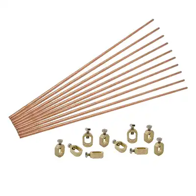 Varilla para Tierra Cooper Well 1/2pul Jofer 1m 10pzs
