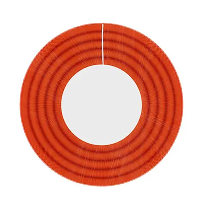 Poliflex Naranja P-LNA20-300 Rollo 300m Sin Guía 1/2 Pulg